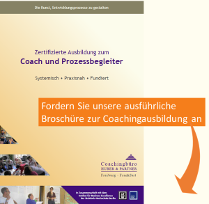 Coaching Ausbildung: Broschüre Coachingbüro Freiburg anfordern.